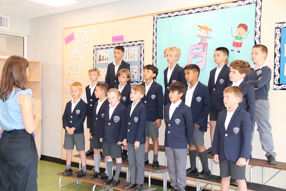 Musica and Art at Stella Maris Stamford CT